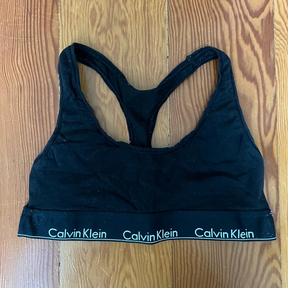 Calvin Klein black classic bra